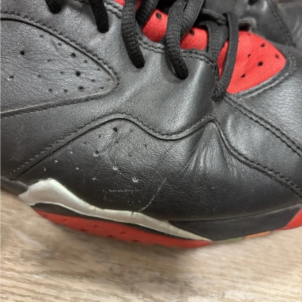 Size 11 - Nike Air Jordan 7 Retro Marvin The Martian 2015 Black Red Purple Green